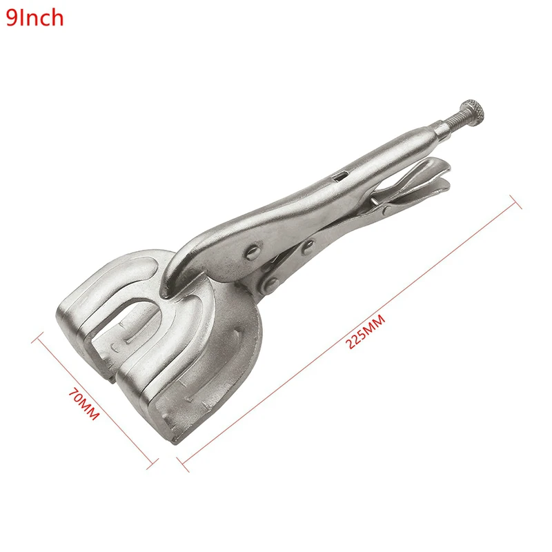 9"/11" Optional U-Shaped Jaw Adjustable Locking Holding Welding Clamp Pliers Welding Clamp With Locking Grip image 2