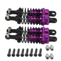 4Pcs Aluminum Shock Absorber Assembled Replacement,for 1/18 WLtoys A959 RC Car A969 A979 K929 A949-55 Upgrade Parts