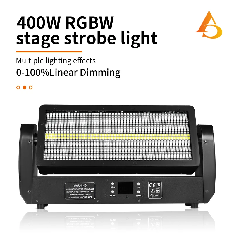 4-10pcs 400W RGBW 12+12 Segment Moving Head LED Strobe Light Controlled Strobe DJ Disco Light Background Decoration Effect Lig