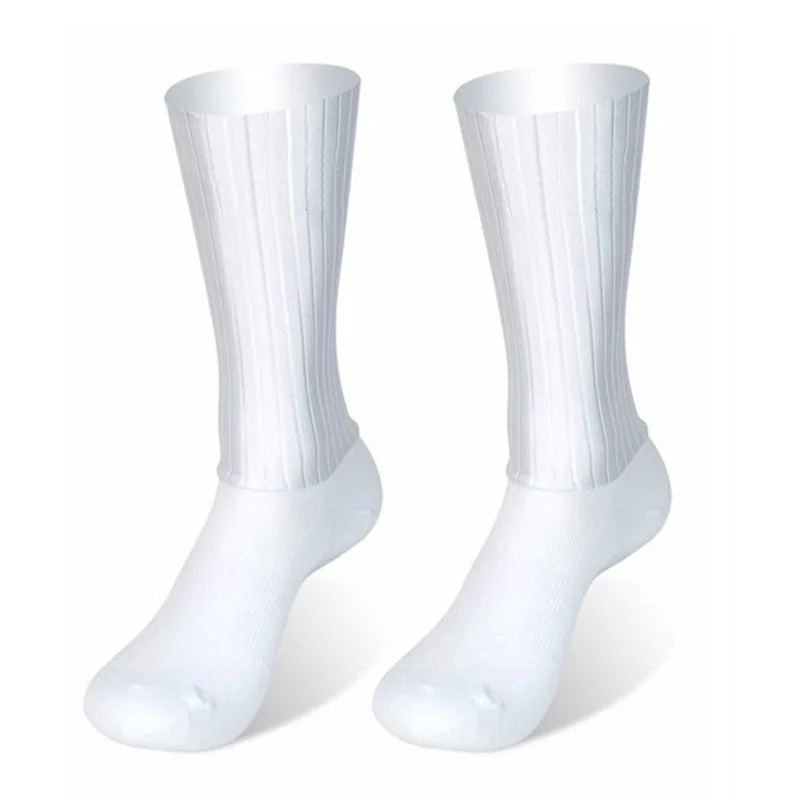 Socks Aero Bike Team Cycling New Silica Gel Non-slip Summer Breathable Pro Racing Sports Socks Men Women Calcetines Ciclismo