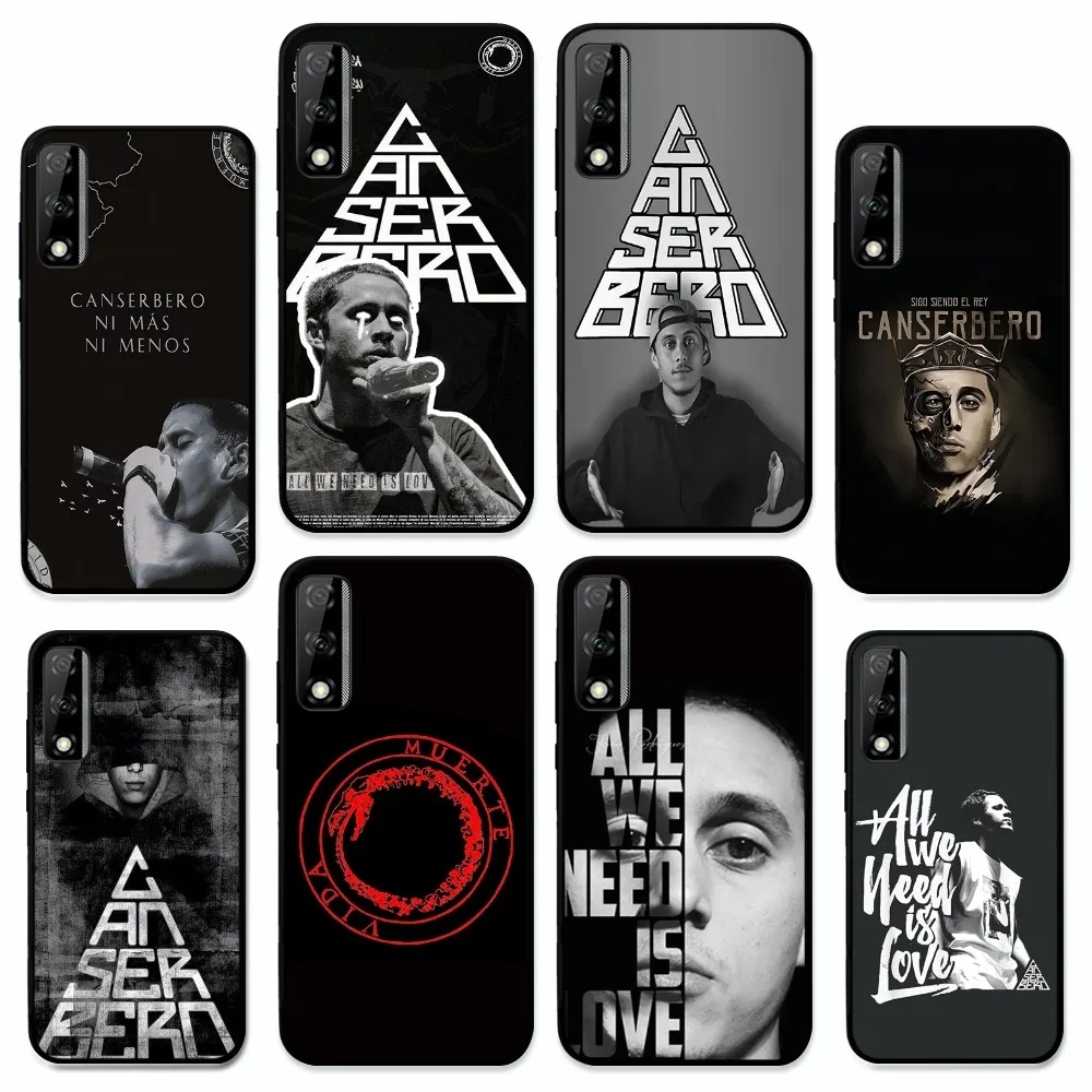 Singer C-Canserbero Phone Case For Huawei Y9 6 7 5 Prime Enjoy 7s 7 8 plus 7a 9e 9plus 8E Lite Psmart Shell