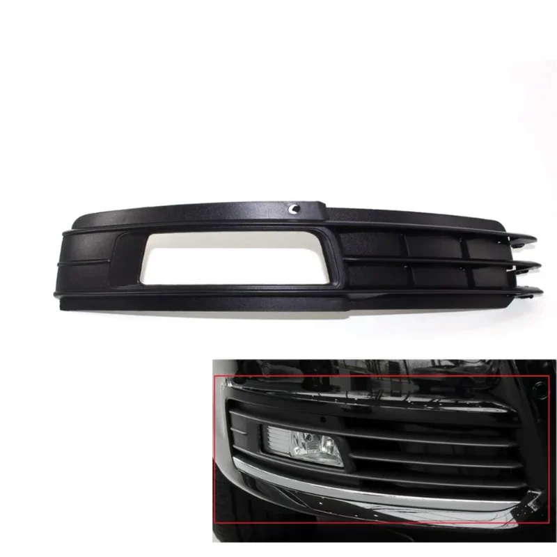 

ABS plastics car fog lights grill cover bumper lower grille for Audi A6 C6 4f 2009 2010 2011