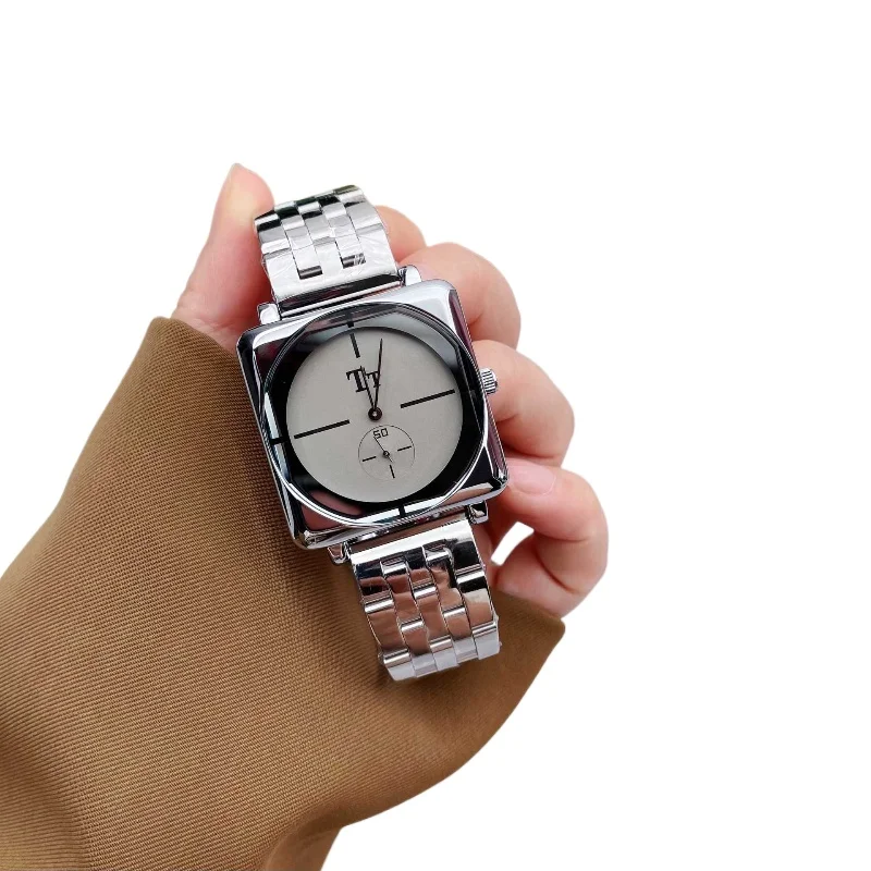 

Square large dial watch women's simple and fashionable high-end women's watch
