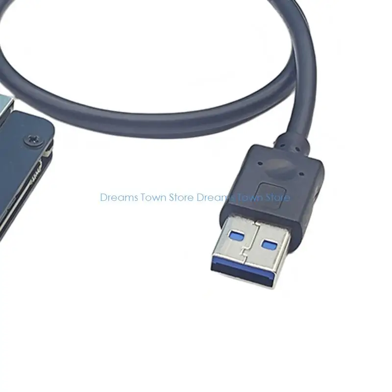 HX6A SASHDD ConverterCable With 5Gbps Transfer Speed CompatibleWith WindowSystems SupportsSATA/SASDrive 12V Power Input Need