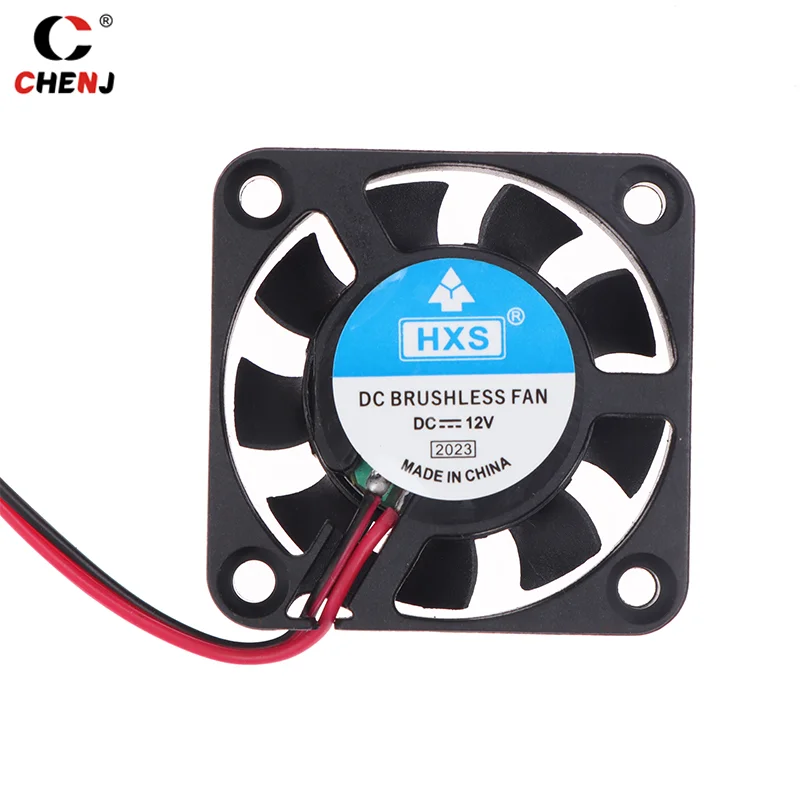 1pcs 12V 2Pin Car Radio Cooling Fan For Multimedia Player Head Unit Radiator From Car Radio Cooling Fan CPU Cooling Fan