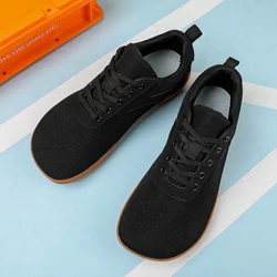 Unisex Wide Toe Shoes Simple Breathable Non Slip Outdoor Barefoot Comfortable Work Sports  Jogging Walking Shoes for Couples