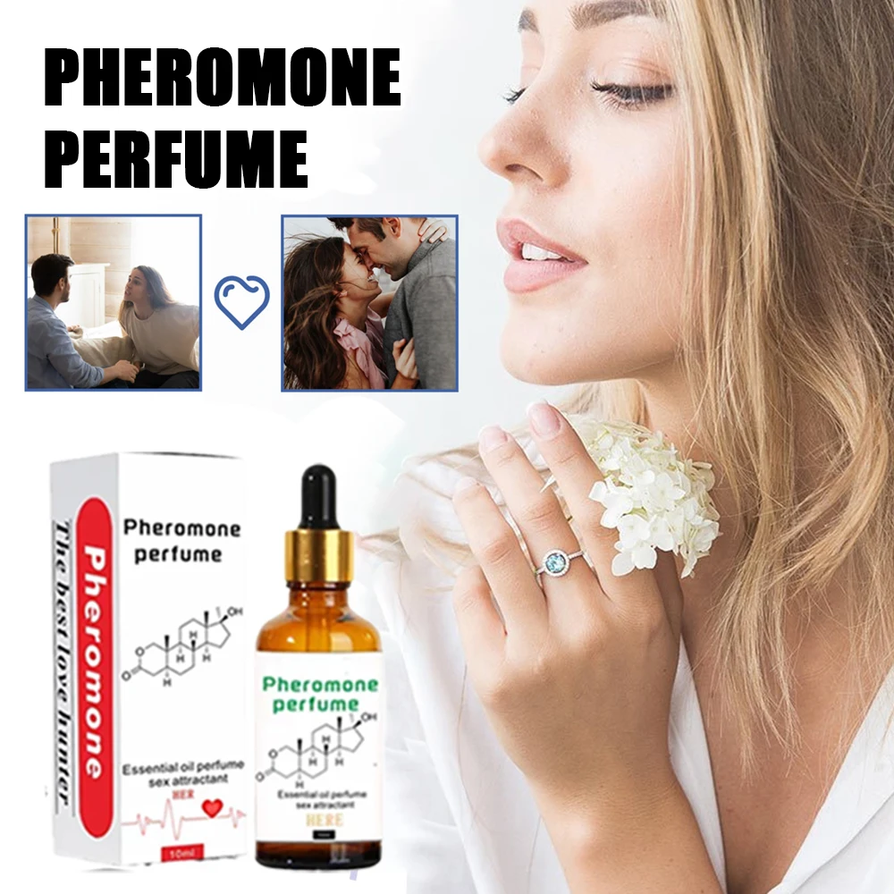 Huile de parfum de phéromone flirtant pour femme, parfum de phéromone pour libérer le charme pour les rencontres, 10ml