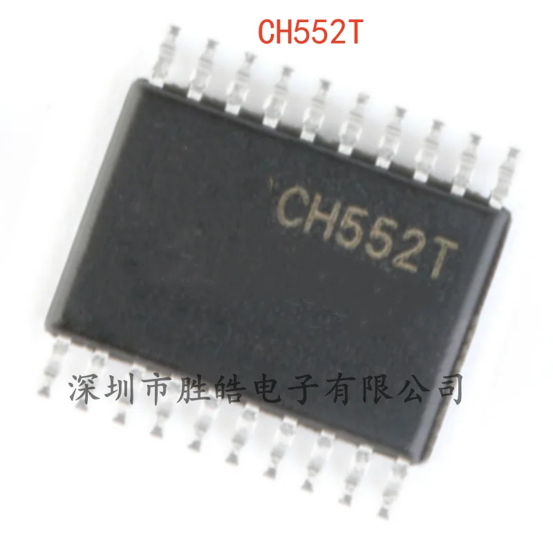 (10PCS)  NEW  CH552T   CH552   16KB  8-Bit Enhanced USB Mcu    TSSOP-20   CH552T   Integrated Circuit