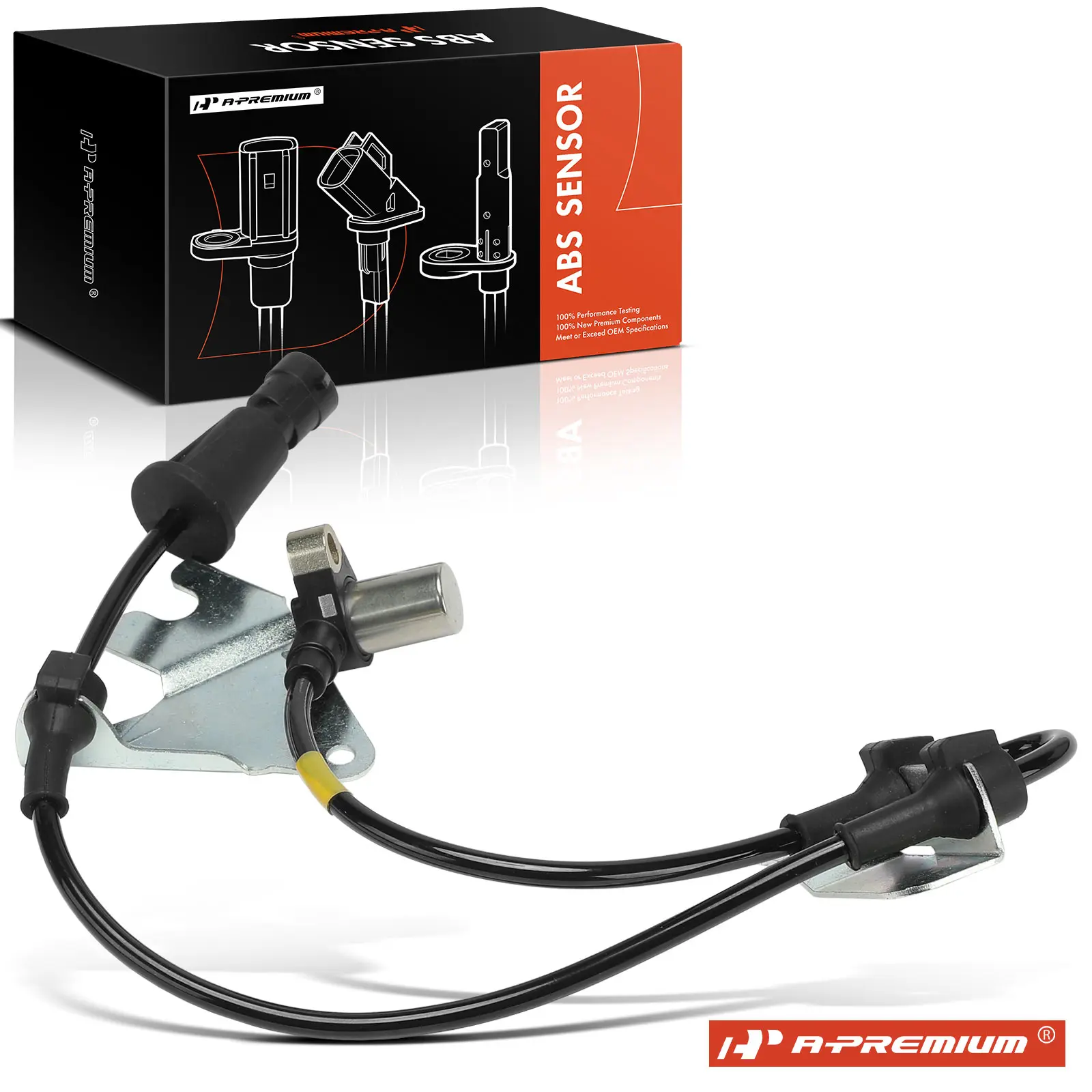 A-Premium Front Driver Side ABS Wheel Speed Sensor for Chrysler LHS 1994-1997 Eagle Vision 1993-1997 Dodge Intrepid 1993-1997
