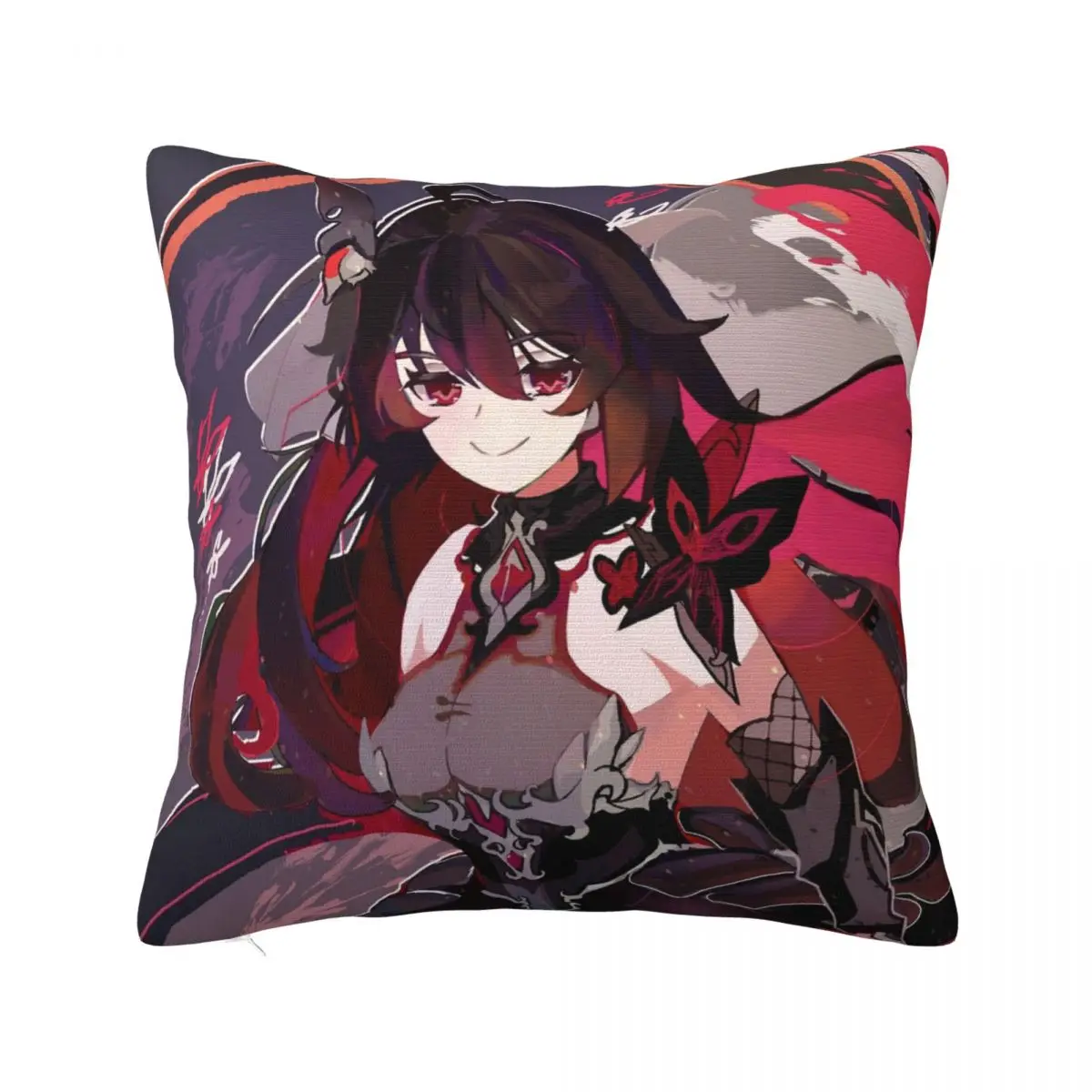 

Honkai Impact 3 Action Game Pillowcase Cushion Cover Decorations Pretty Girl Anime Pillow Case Cover Home Zippered 45X45cm