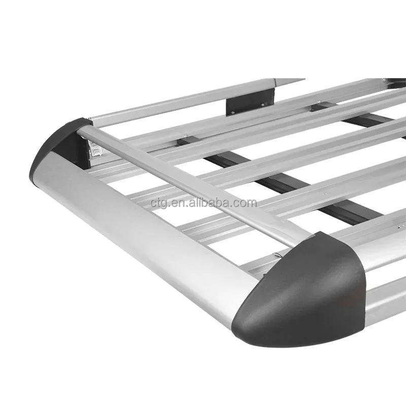 

Factory Direct Supp SUV Off-Road Vehicle Aluminum Alloy Double-Layer Roof Lage Frame Cross Bar Lage Rack
