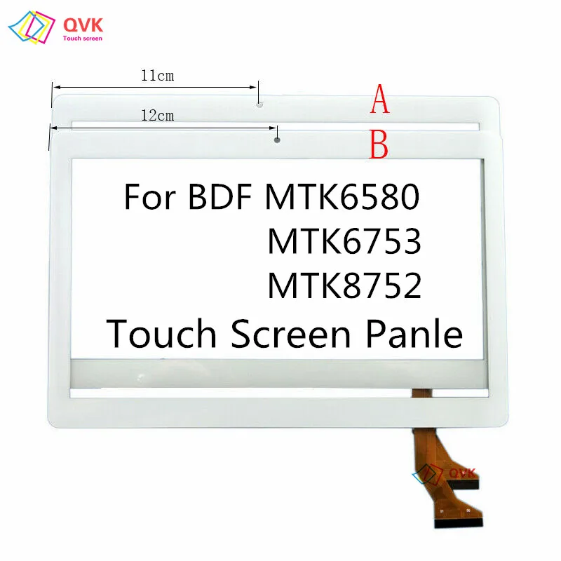 10.1 Cal dla tabletu BDF MTK6580 MTK8752 MTK6753 czterordzeniowy ekran dotykowy panle DH/CH-1096A1 FPC276 V02 DH/CH-1096A4-PG-FPC308-V01