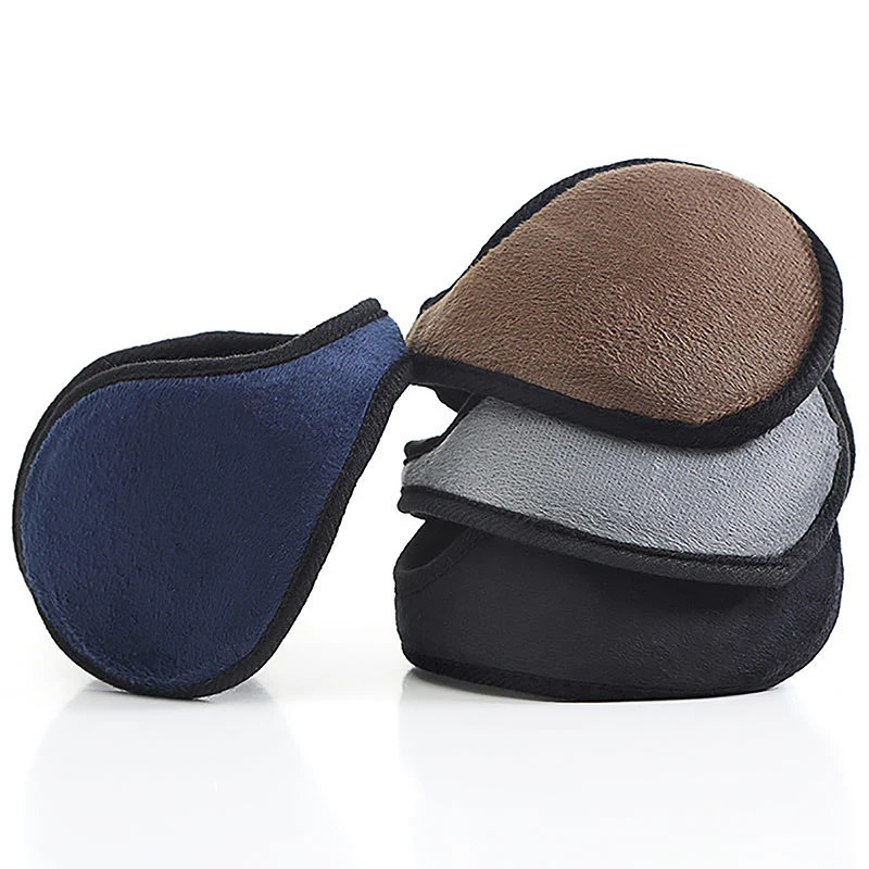 Earmuffsกันลมผู้ชายผู้หญิงหูWarm Protector Thicken PlushฤดูหนาวWarmขนแกะEarmuffขี่จักรยานกลางแจ้งอุ่นนุ่มหูMuffs