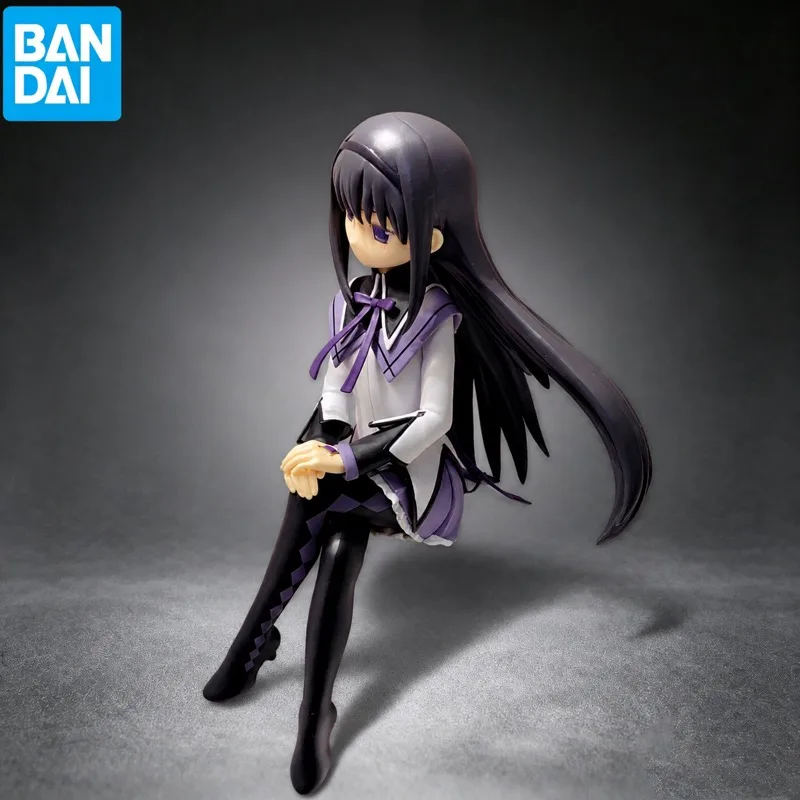 In Stock Bandai Original Puella Magi Madoka Magica  Akemi Homura Action Figure Model Doll Brand New Boxed Statue Ornaments view 3