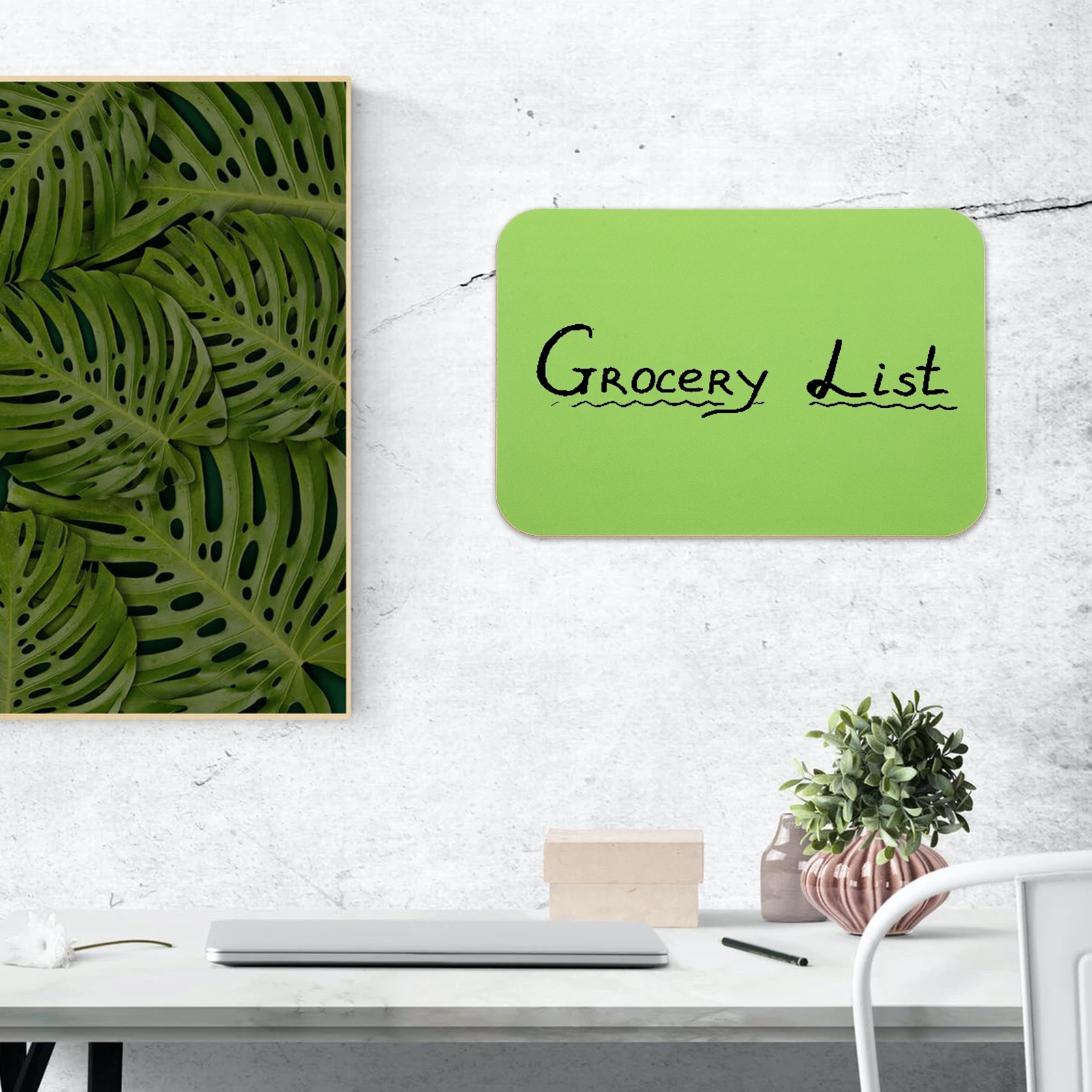 

2 Pcs Writing Pad Portable Whiteboard Student Dry Erase Graffiti Green Small Whiteboards Kids Child