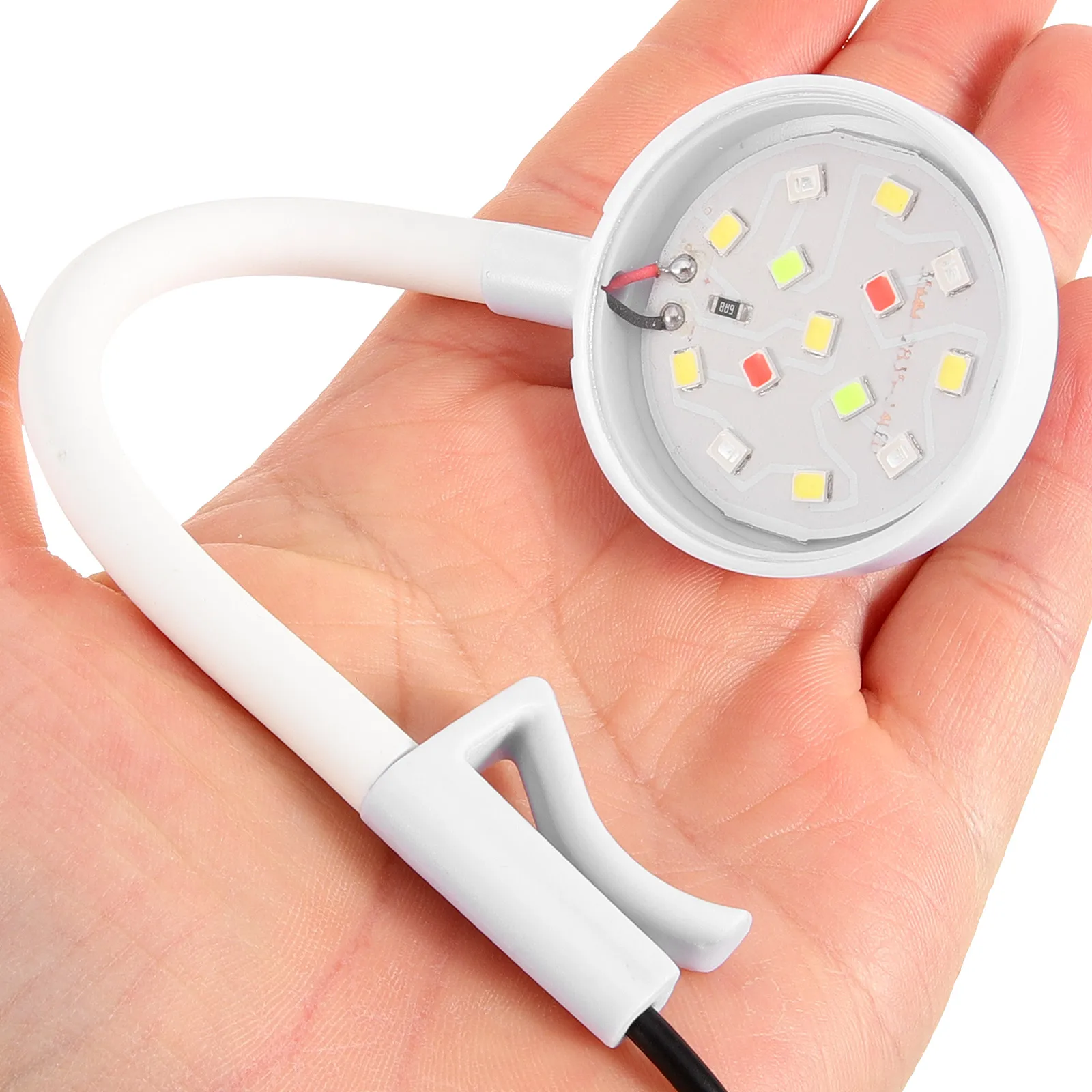 

Fish Tank Light Clamp Type Led Aquarium Lamp Usb Powered Compact Waterproof For Small Household Aquarium Wear Resistant