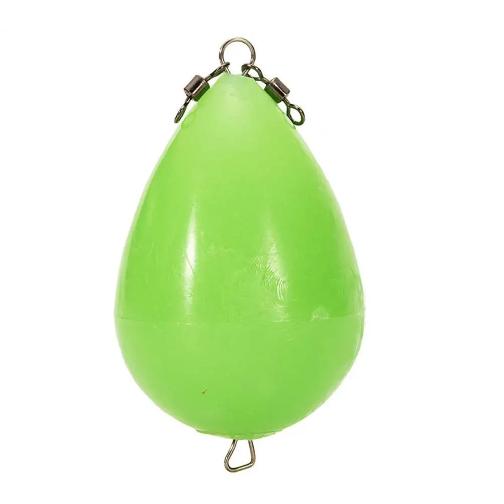 Fishing Egg Float Durable PP Solid Night Luminous Booster Fishing Bobber Fishing Equipment