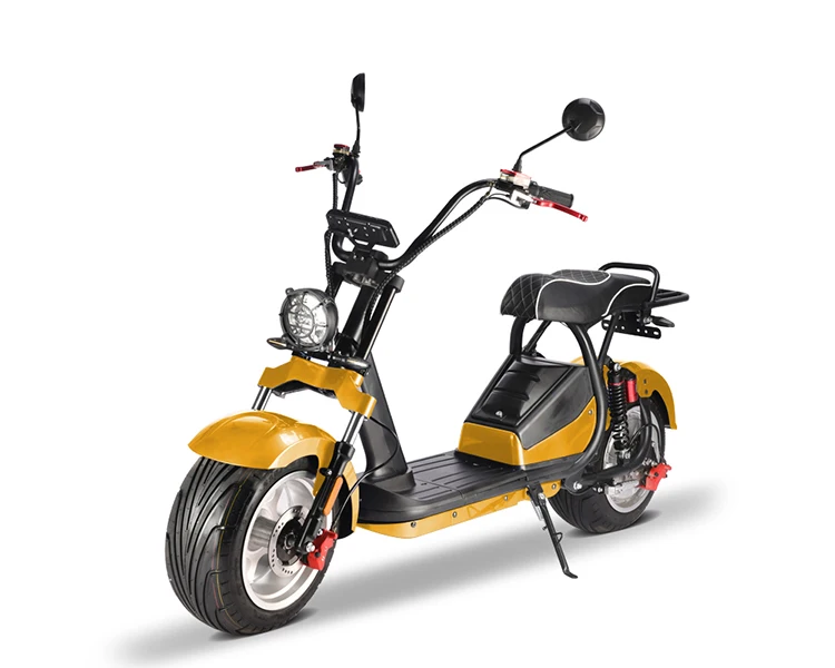 Elektromos Motorbicikli Felnőtt Európai Unió Szabadraktár citycoco 2000w 60v 20ah Tettlegesség 2 Kerék   scooters számára felnőttek 3000w