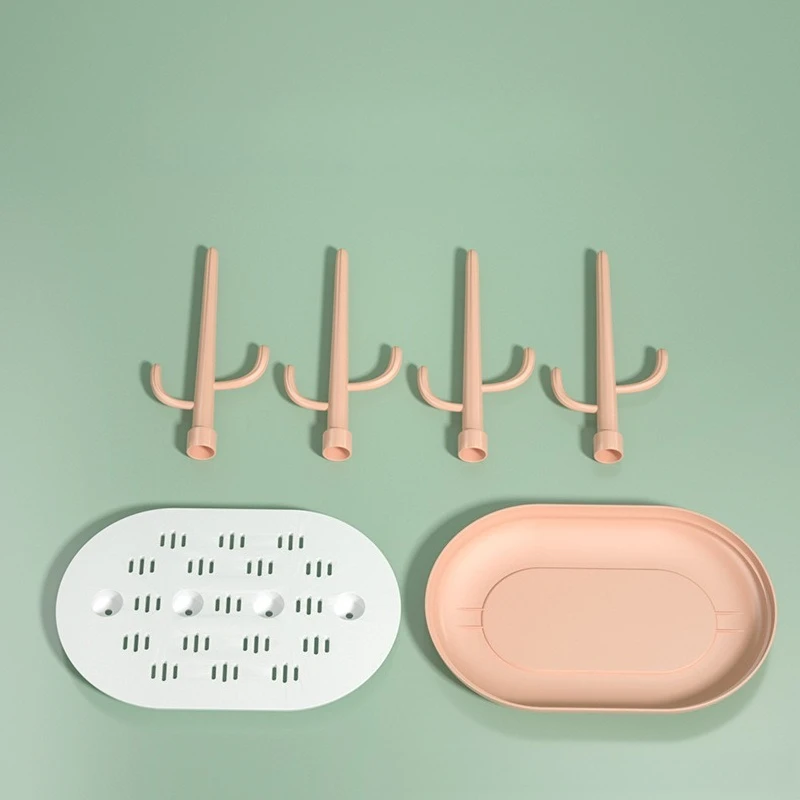 

Antibacterial Bottle Dry Rack, Food-Grade PP Material & Dead Angle-Free Ventilation, Eliminates Water Residue for Safe Feeding