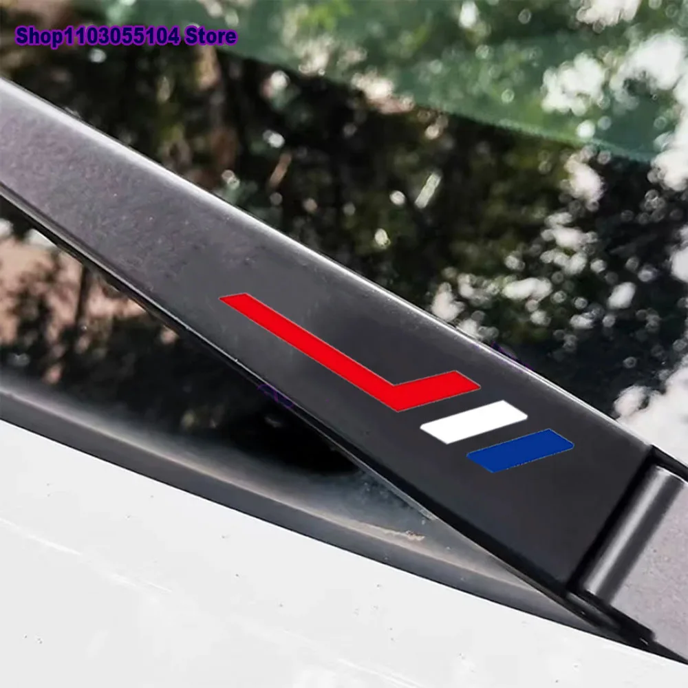 4pcs Car Rearview Mirror Vinyl Stickers For Renault Megane RS Clio Sandero GT Twingo Laguna Arkana Cup