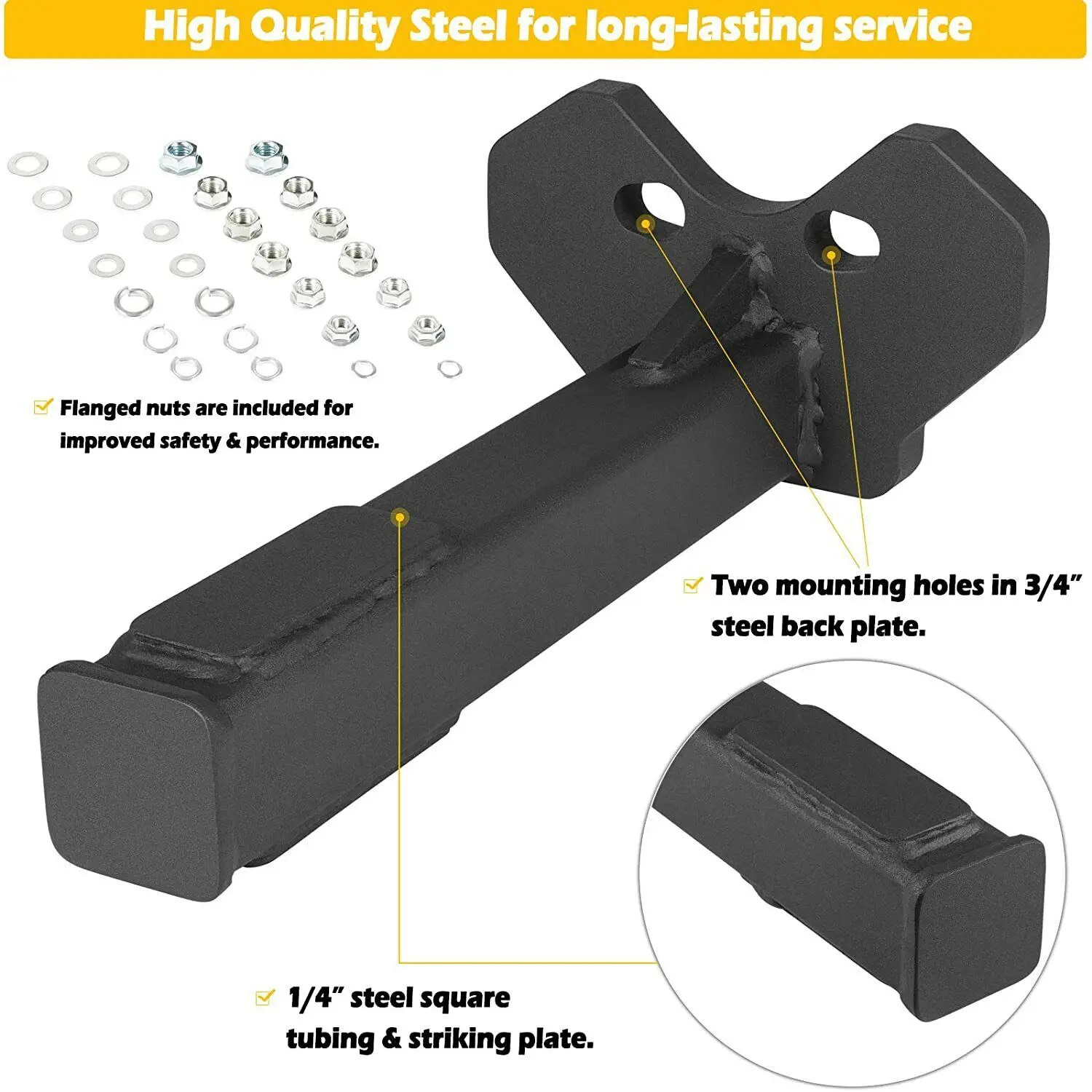 8629 Universal Wheel Bearing Hub Removal Tool Replaces for ATD Tools, Compatible with All Axle Bolt Hubs (5, 6 and 8 Lug Hubs)