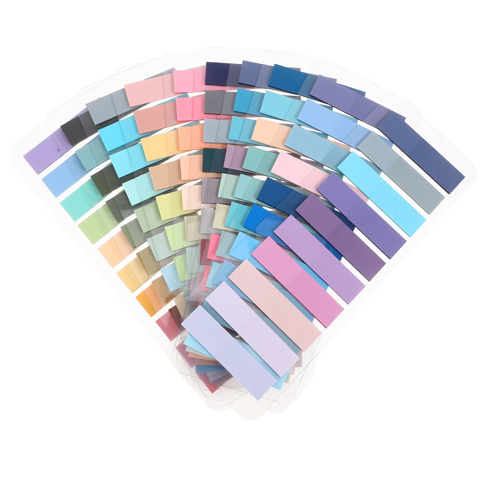 

2000 шт. цветных съемных индексных закладок-стикеров для заметок, учебников, ежедневников, школьных принадлежностей, аннотаций