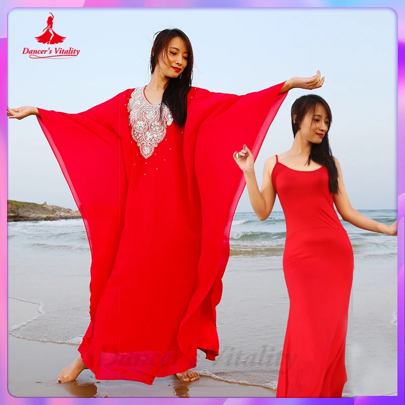 

Belly Dance Hair Swing Robe Khaleegy Hair Swing Robe 2023 New Runway Performance Clothing Adult Children Bellydance Robes