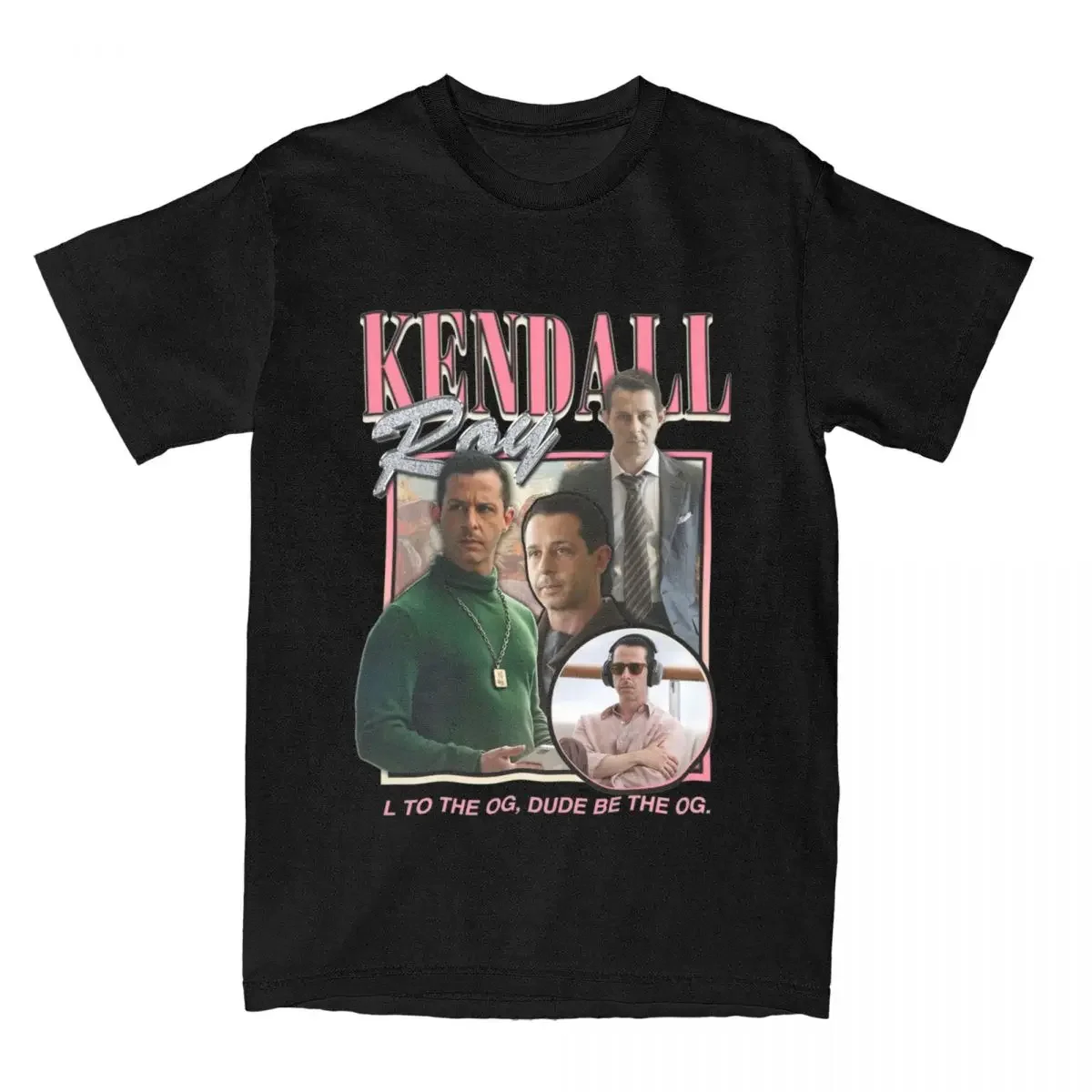 

Men's T-shirts Kendall Roy Leisure 100% Cotton Tees Short Sleeve T Shirts Crewneck Clothing Plus Size