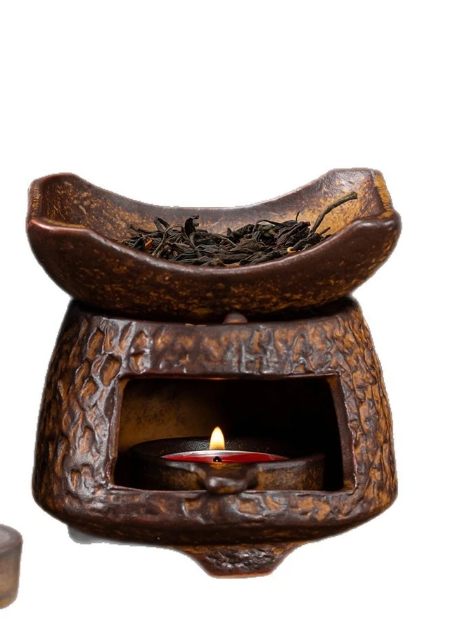 Antique candle lamp roast tea essential oil stove