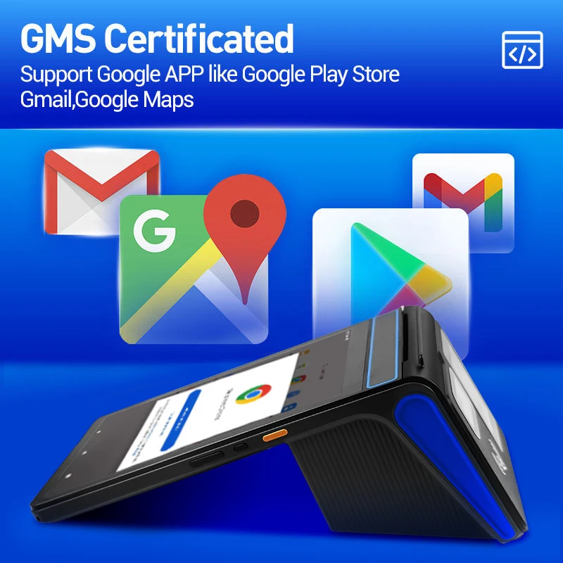 F1-88 8 بوصة يده Pos آلة 4 + 64GB محطة استلام الطابعة أندرويد 14 الكل في واحد شاشة تعمل باللمس أندرويد Pos آلة