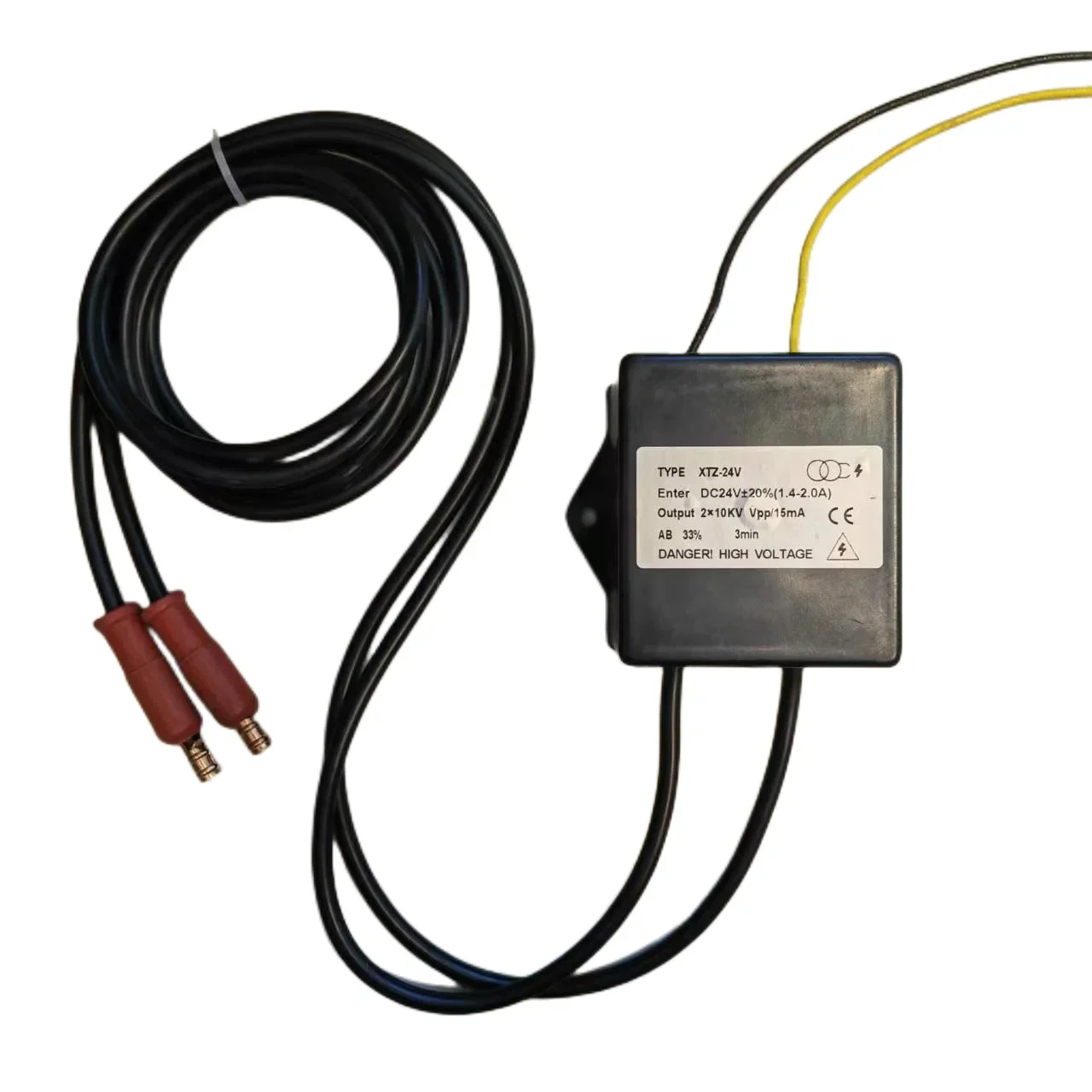 24V ignition transformer/input 24V/DC high-voltage package igniter/output 2X7.5KV high-voltage igniter