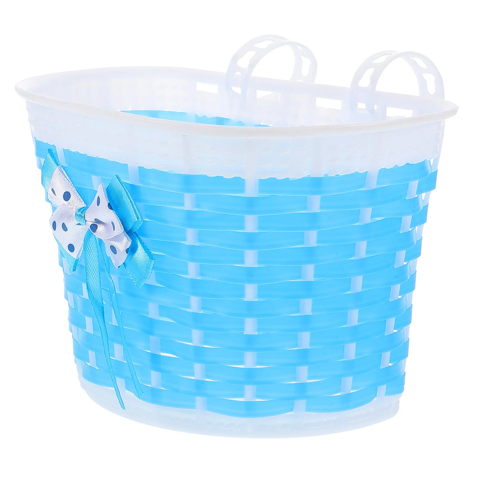 

Bike Basket Bicycle Front Handlebar Electric Plastic Decor Durable Spacious Easy Installation Storage Organizer