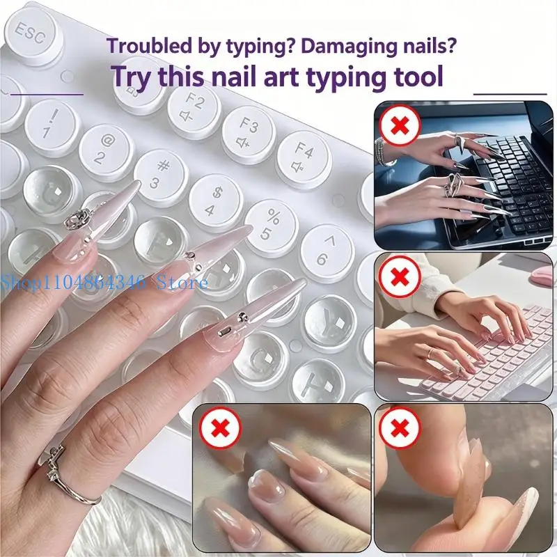652F High Transparency PU Keyboard Protector Cover Stickers With 36 For Laptop Desktop Perfect For Night Use And Gaming