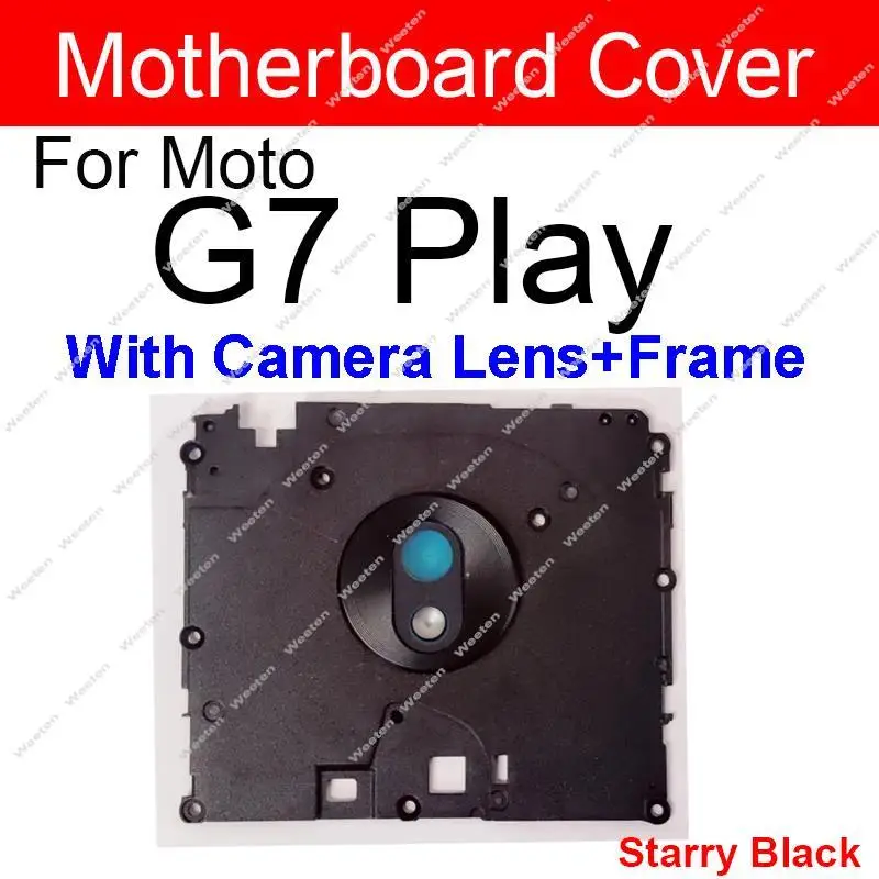 Motherboard Housing For Motorola MOTO G6 G7 G8 G9 Play Plus G8 Power Lite Mainboard Frame Flashlight Cover Lens Holder