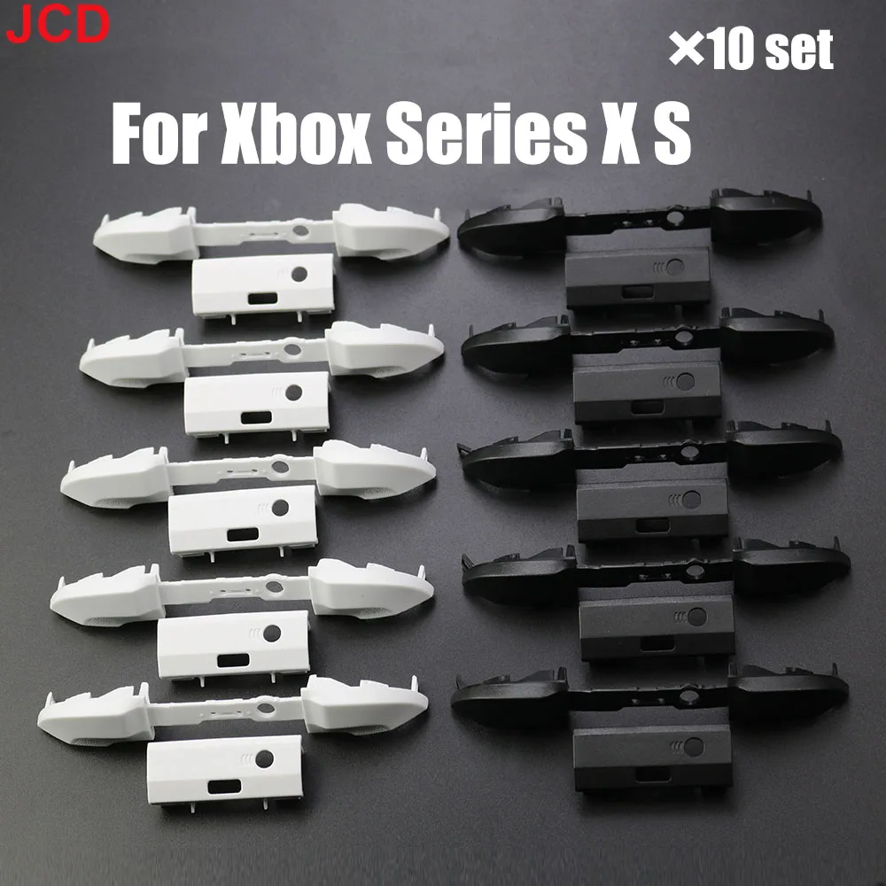 10 zestawów czarno-białych przycisków RB LB do kontrolera XBox Series S X Przyciski wyzwalania surround On Off Część naprawcza