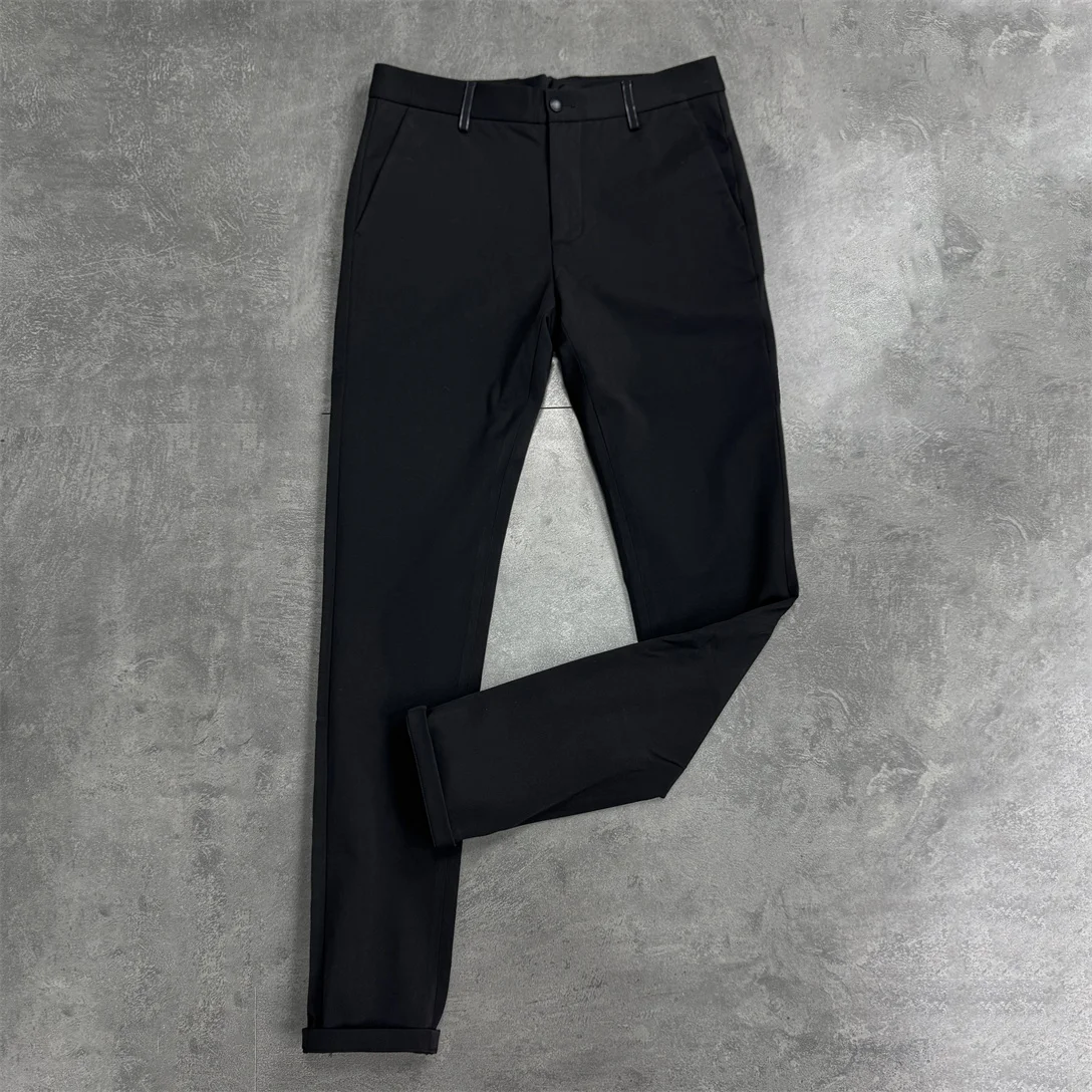 

Мужские эластичные брюки Bla Anti-Wrinkle: облегающие, легкие, модные, для бизнеса, с зауженным низом, с предварительно проклеенными швами