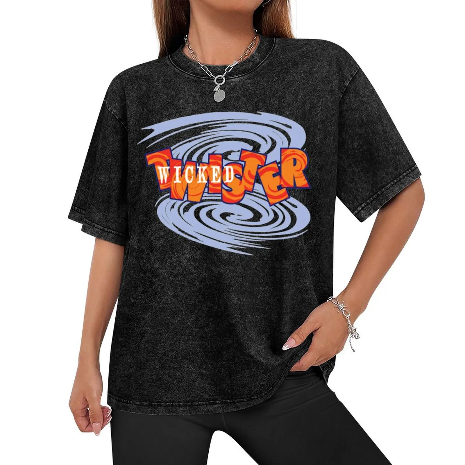 Wicked Twister Cedar point T-Shirt heavyweights oversized t shirt anime tshirt clothing for men