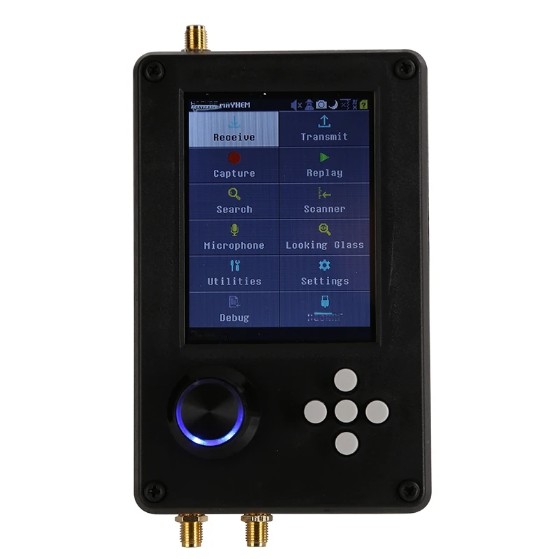 Imagem -02 - Receptor h2 Montado Mais Rádio Definido por Software Sdr de Ghz Mais 05 Ppm Txco Mais Bateria Mais Estojo