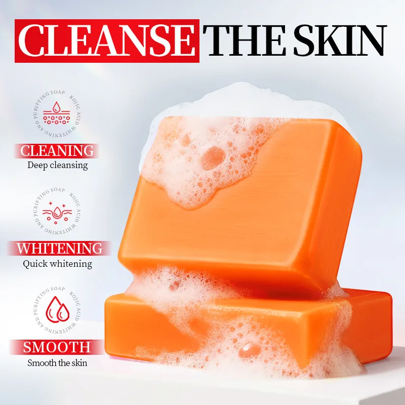 Whitening acne removing soap,suitable for showering washing face,long-lasting fragrance,mite removalmoisturizing,suitableforboth