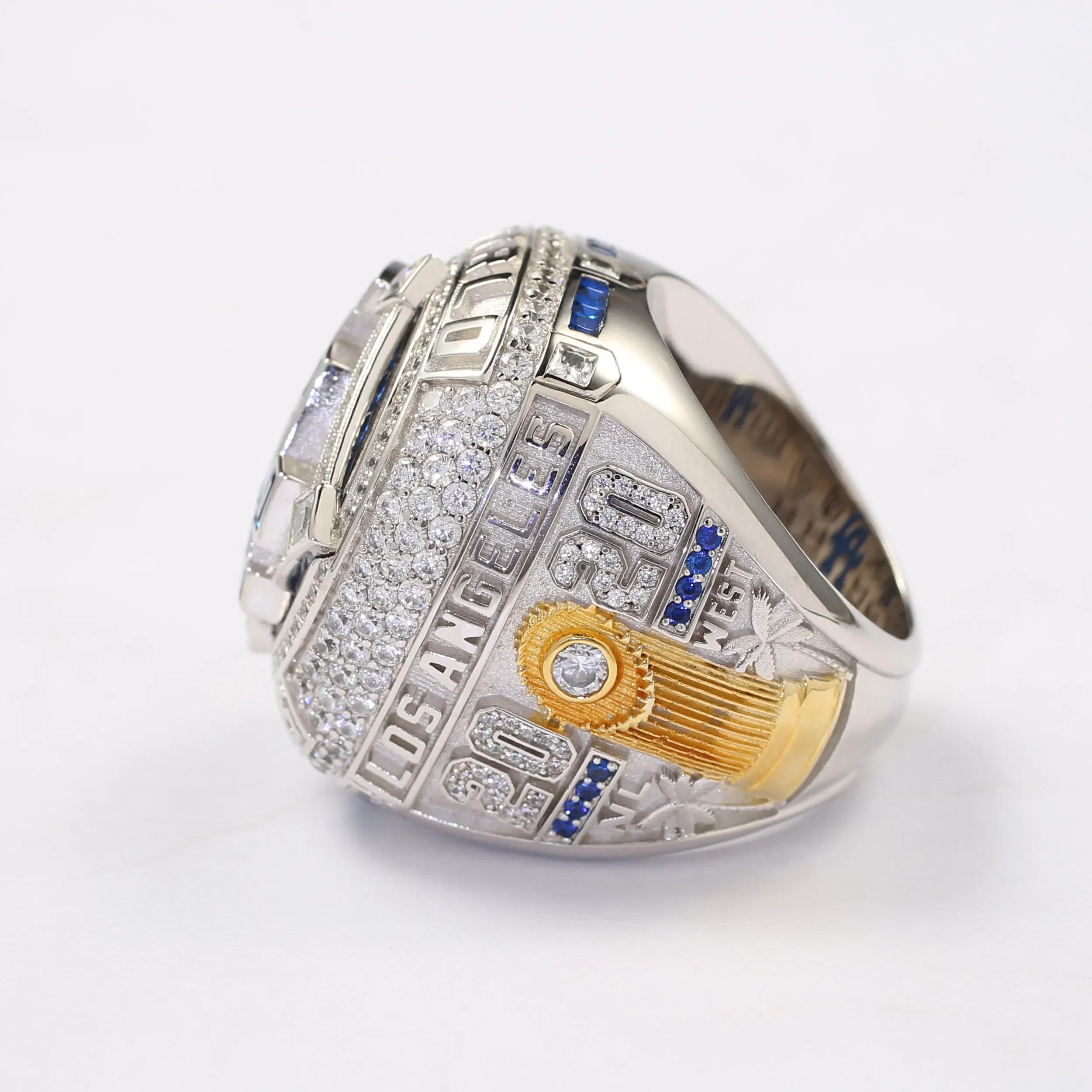 Jieding Custom baseball 2020 usssa youth softball championship ring LosAngelesDodgers mlb2020 copper plated men rings