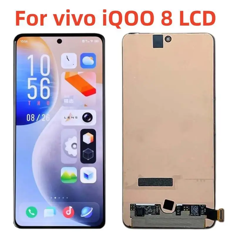 

Original AMOLED 6.56" For vivo iQOO 8 LCD Display Touch Screen Digitizer Assembly Parts For vivo IQOO 8 V2136A LCD Replacement