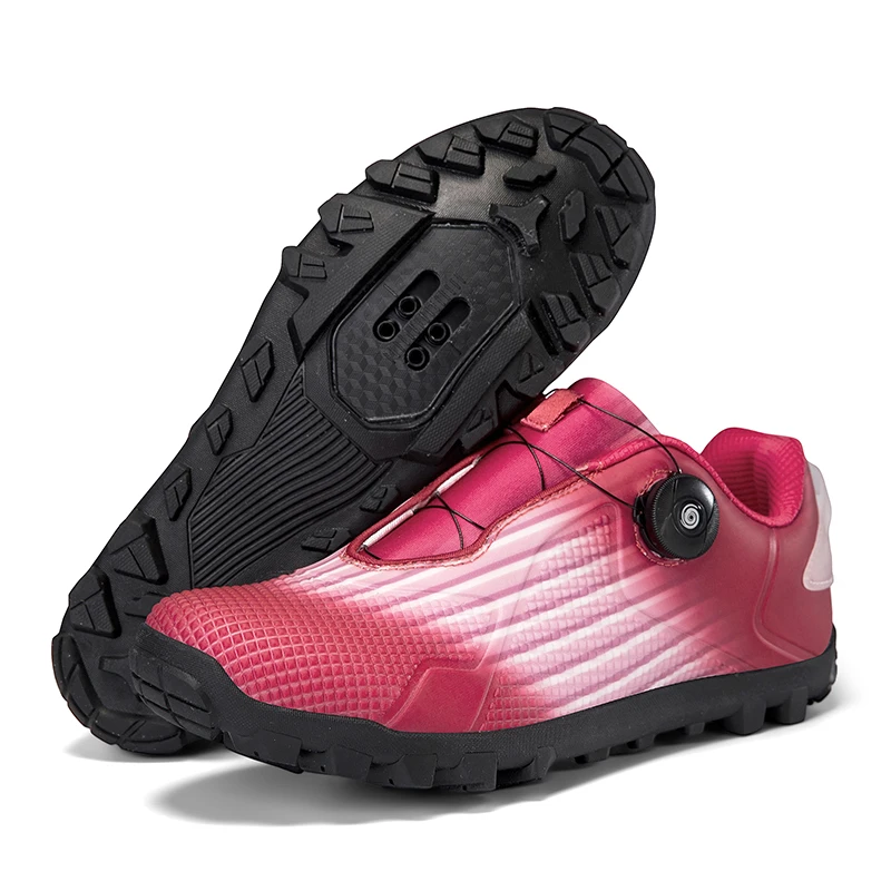 

Men's cycling shoes mountain off-road riding shoes Mountain Bike Shoes SPD MTB Shoes Men rubber sole anti slip cycling Sneakers