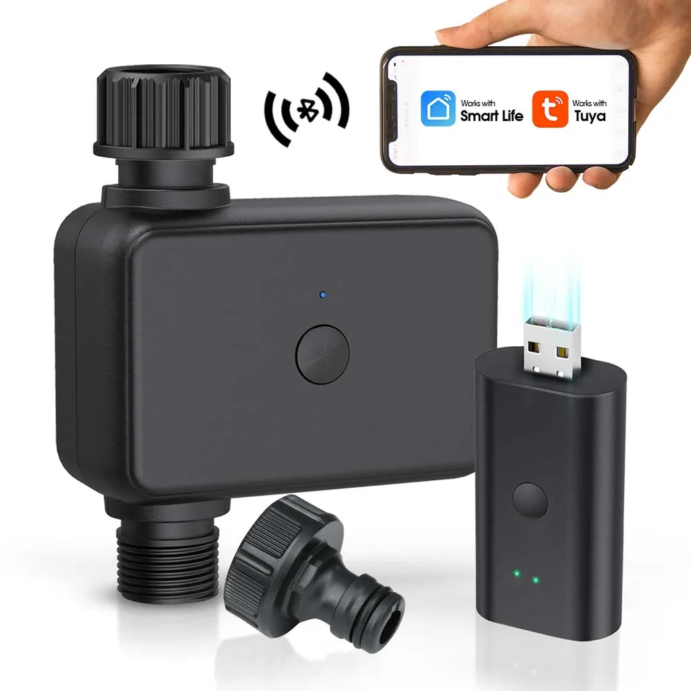 

Tuya 1 и 1-4 умный Bluetooth USB-шлюз, таймер полива, средняя маленькая система покрытия сада, умная система управления голосовым помощником