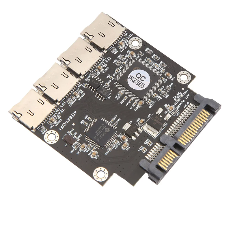 

4-Ways Micro-SD TF Memory Card To SATA Serial Adapter SSD Industrial Embedded Portable Memory Module