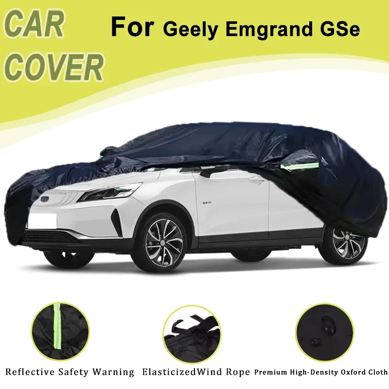 

For Geely Emgrand GSe Outdoor Protection Full Car Cover Snow Cover Sunshade Waterproof Dustproof Exterior Car Accessories