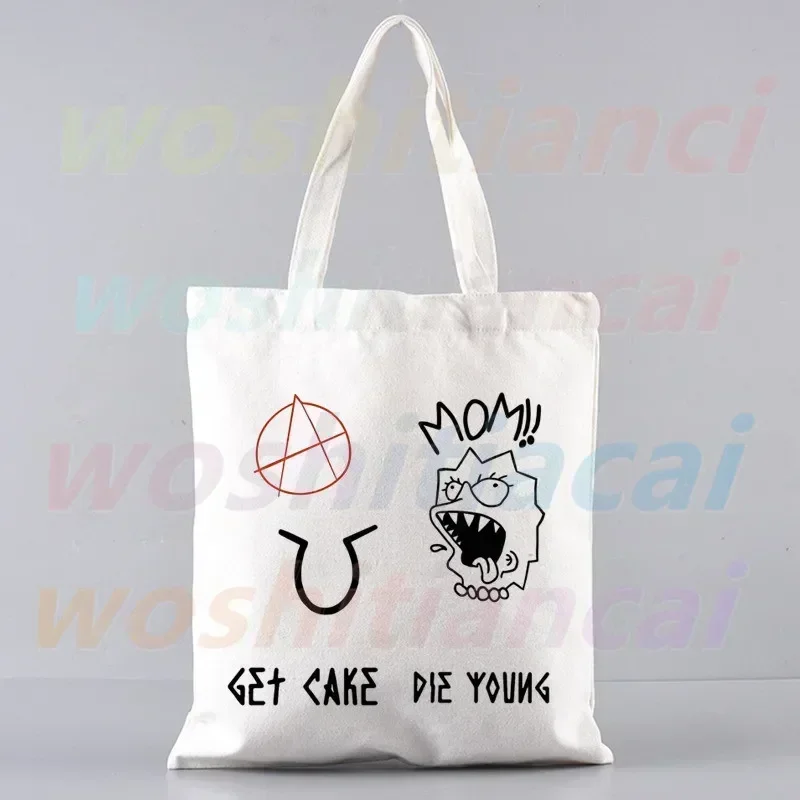 حقيبة تسوق ليل زقزقة ، قماش بيئي ، حقيبة تسوق قطنية ، حقيبة تسوق قابلة لإعادة الاستخدام