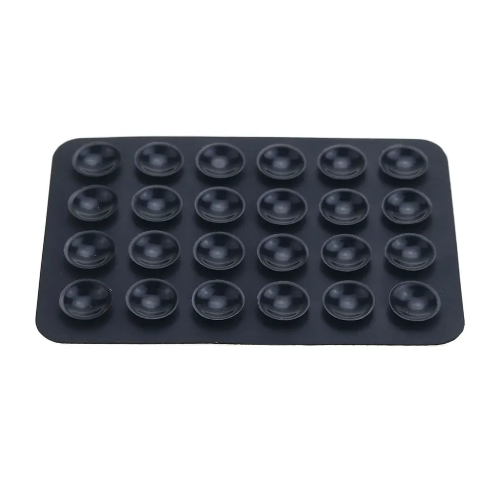 2 piezas de ventosa de silicona para soporte de teléfono, adhesivo trasero, soporte de pared fijo para vidrio, cerámica y azulejos 4