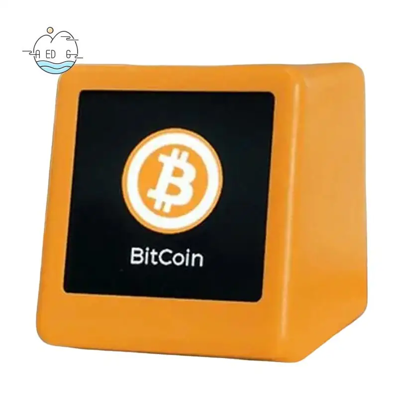 

AED6-Newly Upgraded Smart Wifi Weather Clock Stock Exchange Rate Bitcoin Cryptocurrency Price Tracking Display