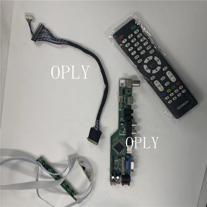 TV Controller board Screen kit for M101NWT2 N101L6 N101LGE N101L6-L0A 1024X600 10.1" HDMI-compatible RF USB AV VGA LED LED Panel