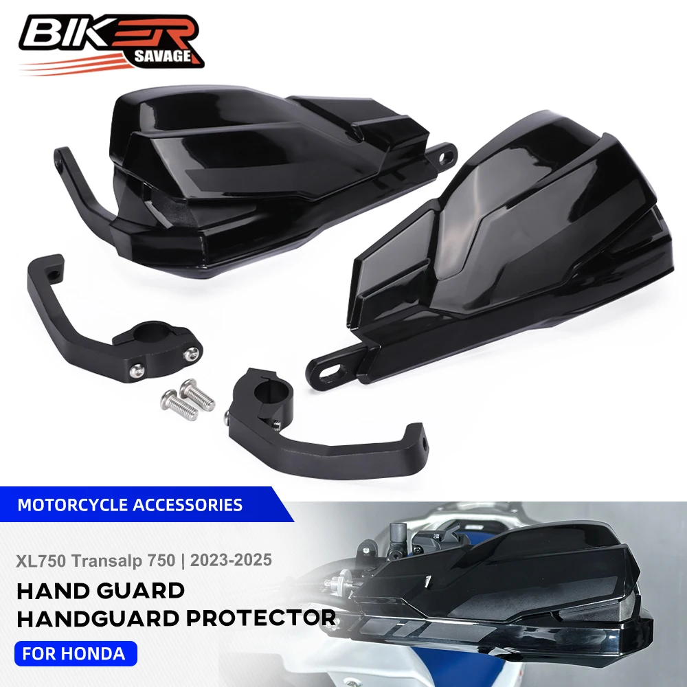 

2025 Transalp XL 750 Motorcycle Handguards For Honda XL750 Transalp 750 2023+ World Raid Hand Guards Handlebar Protection Shield